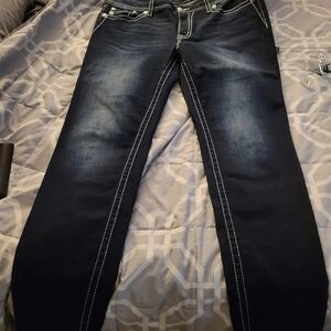 Miss Me Dark Blue Skinny Jeans